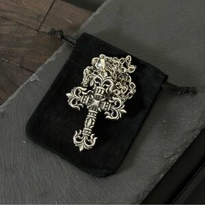 Chrome Hearts Large Filigree Cross Pendant
